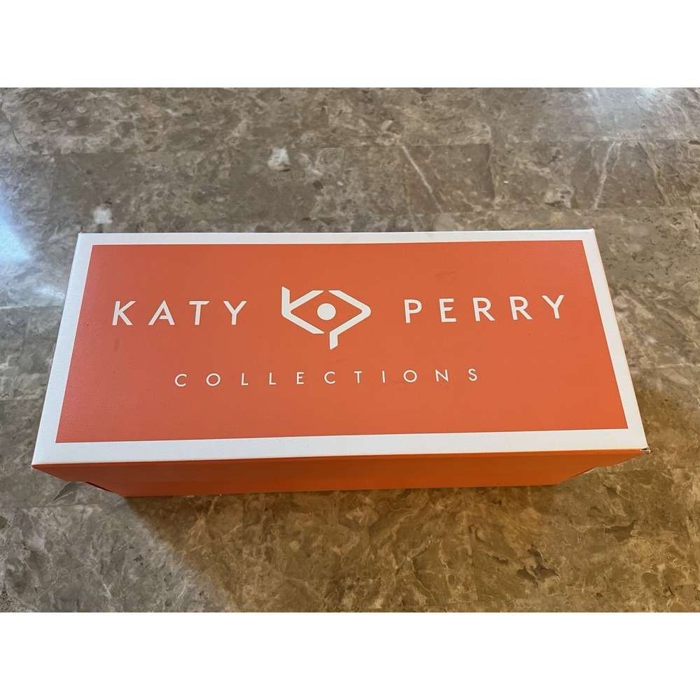Katy Perry Women's Sz 10 Evie Mule Textured Faux Nappa GOLD Slide On  Shoes  NEW - Picture 7 of 7